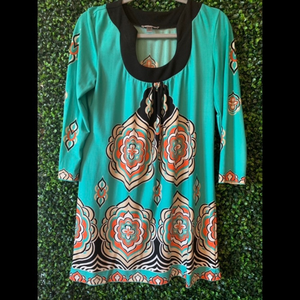 Size S Turquoise Tunic